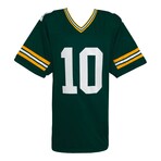 Jordan Love // Signed Green Custom Football Jersey