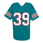 Larry Csonka // Signed Teal Custom Football Jersey