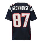 Rob Gronkowski // Signed Navy Custom Football Jersey