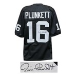 Jim Plunkett // Signed Black Custom Jersey
