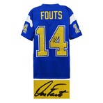 Dan Fouts // Signed Navy Throwback Custom Football Jersey