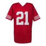 Frank Gore // Signed Red Custom Jersey