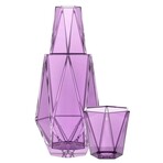 Geometric Purple Carafe Set 37.18 oz.