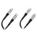 Charging Cable - USB C to USB C // Black // 1.5m