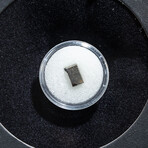 Genuine Tassédet 004 (Tchifaddine) Meteorite in Glass Display Box (Collision in Space)