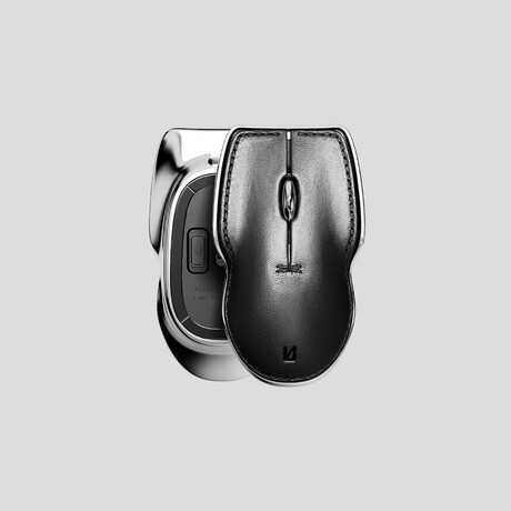 Pointer Instrument Computer Mouse // Leather (Classic Brown)