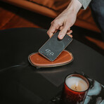 Pulse Volitari Wireless Charger (Modernist Brown)