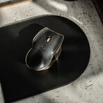 Pointer Instrument Computer Mouse // Leather (Classic Brown)