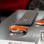 Pointer Instrument Computer Mouse // Leather (Classic Brown)