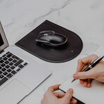 Pointer Instrument Computer Mouse // Leather (Classic Brown)