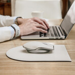 Pointer Instrument Computer Mouse // Leather (Classic Brown)