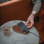 Pulse Volitari Wireless Charger (Modernist Brown)