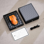 Pointer Instrument Computer Mouse // Leather (Classic Brown)