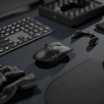 Pointer Instrument Computer Mouse // Leather Free (Amber Noire)