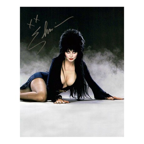 Cassandra Peterson // Signed 'Elvira' Photo