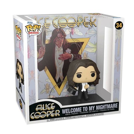 Alice Cooper // "Welcome to My Nightmare" Funko Pop! Album Display