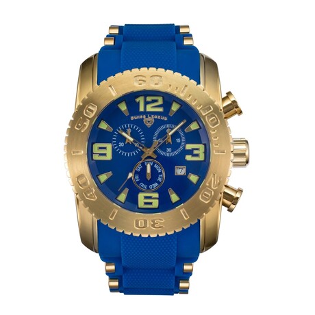 Swiss Legend Commander Quartz // SL-10070SM-YG-03