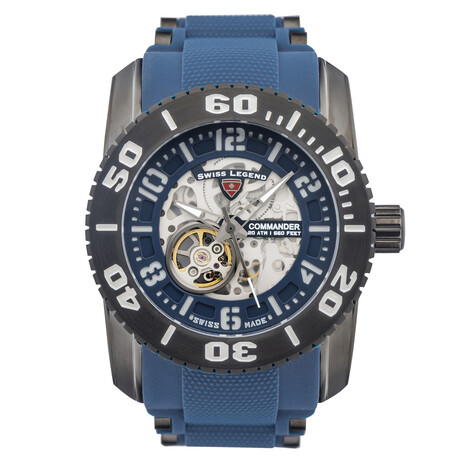 Swiss Legend Commander-IT10 Automatic // SL-10068A-BB-03-BLU