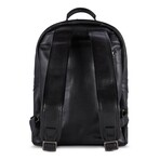 22 Core Premium Leather Backpack // Black