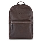 22 Core Premium Leather Backpack // Brown