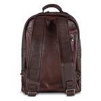 22 Core Premium Leather Backpack // Brown
