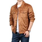 Trucker Lined Jacket // Khaki (2XL)