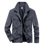 Corduroy Jacket // Dark Grey (L)