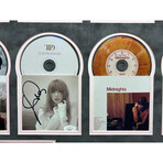 Taylor Swift Autographed 12 CD Studio Albums - Framed #D/100 // TV Version