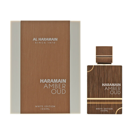 Unisex Fragrance // Al Haramain // Amber Oud White EDP Spray // 3.4 oz