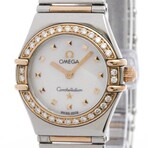 Omega Ladies Constellation Diamond Quartz // O136871 // Pre-Owned