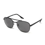 Ray Ban // Men's // RB3688-002B1 Aviator Sunglasses // Black