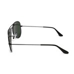 Ray Ban // Unisex // RB3025-L2823-58 Aviator Large Sunglasses // Black