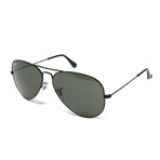 Ray Ban // Unisex // RB3025-L2823-58 Aviator Large Sunglasses // Black