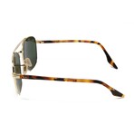 Ray Ban // Men's // RB3688-00131 Aviator Sunglasses // Gold