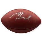 Tom Brady // NE Patriots // Autographed Official Super Bowl LI Football w/ Display Case