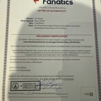 Tom Brady // NE Patriots // Autographed Official Super Bowl LI Football w/ Display Case