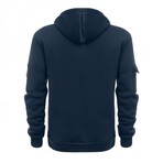 Utility Fleece Hoodie // Navy blue (S)