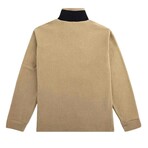 Blocked Fleece Jacket // Khaki (L)