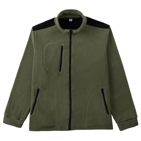 Fleece Jacket // Army green (XS)