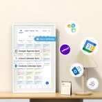 10.1" Digital Calendar: Meal Planner, Duty Chart, to Do List…