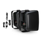 Dual Bluetooth Indoor & Outdoor Loudspeaker Pair // Black