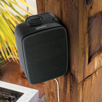 Dual Bluetooth Indoor & Outdoor Loudspeaker Pair // Black