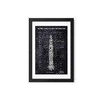 SATURN V by Joseph Fernando (24"H x 16"W x 1"D)