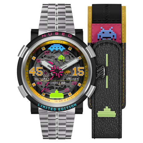 Nubeo Orion Space Invaders Limited Edition Automatic // NB-6110-44