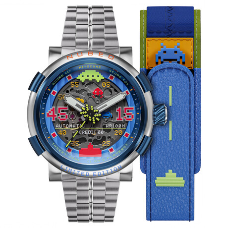 Nubeo Orion Space Invaders Limited Edition Automatic // NB-6110-33