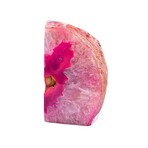 Eternity Agate Medium Single Bookends // Pink