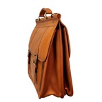 Rodrigo Double Sided Briefcase - Vaquetta Leather (Black)