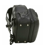 Alroy Extra Large Laptop Backpack - Vaquetta Leather (Black)
