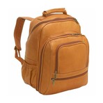 Alroy Extra Large Laptop Backpack - Vaquetta Leather (Black)