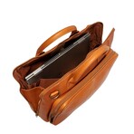 Denise Large Briefcase - Vaquetta Leather (Black)